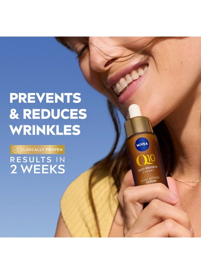 Nivea Q10 Anti-Wrinkle Expert Double Action Serum 30 ml - Image 4